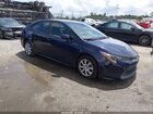2020 Toyota Corolla Le Dark Blue vin: 5YFEPRAE2LP056483