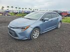 2020 Toyota Corolla Le Blue vin: 5YFEPRAE7LP039209