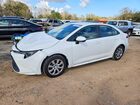 2020 Toyota Corolla Le White vin: 5YFEPRAE8LP074180