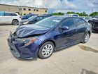 2020 Toyota Corolla Le Blue vin: 5YFEPRAE8LP104407