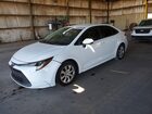 2020 Toyota Corolla Le White vin: 5YFEPRAEXLP072611