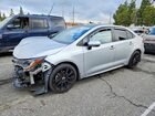 2021 Toyota Corolla Se Silver vin: 5YFS4MCE0MP081816
