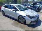 2022 Toyota Corolla Se Silver vin: 5YFS4MCE4NP110333