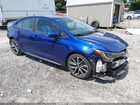 2020 Toyota Corolla Se Blue vin: 5YFS4RCE2LP051471