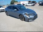 2020 Toyota Corolla Se Blue vin: 5YFS4RCE8LP046517