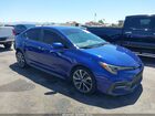 2020 Toyota Corolla Se Blue vin: 5YFS4RCEXLP040881