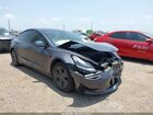2021 Tesla Model 3 Standard Range Plus Rear-wheel Drive Gray vin: 5YJ3E1EA0MF963610