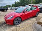 2023 Tesla Model 3 Red vin: 5YJ3E1EA2PF587030