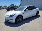 2022 Tesla Model 3 White vin: 5YJ3E1EA3NF112256