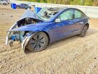 2025 Tesla Model 3 Blue vin: 5YJ3E1EA4SF041886