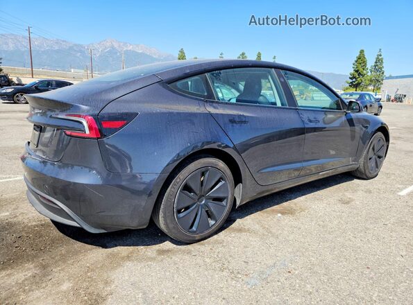 5YJ3E1EA6RF865026 2024 TESLA MODEL Угольный Задняя правая четверть