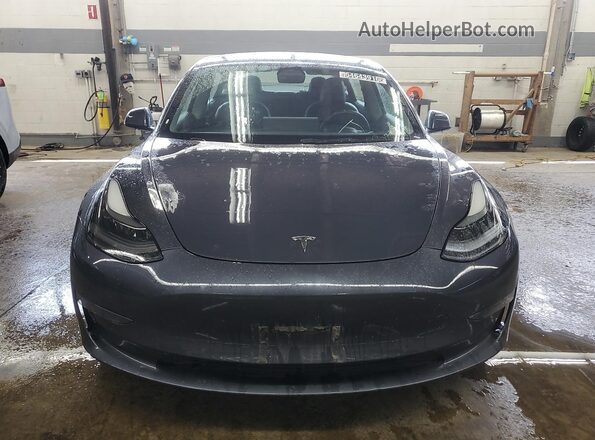 5YJ3E1EA7NF188093 2022 TESLA MODEL Gray 
