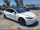 2024 Tesla Model 3 Long Range Dual Motor All-wheel Drive/rear-wheel Drive White vin: 5YJ3E1EA7RF786206