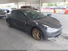2021 Tesla Model 3 Standard Range Plus Rear-wheel Drive Gray vin: 5YJ3E1EA8MF045443