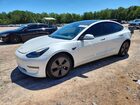 2021 Tesla Model 3 White vin: 5YJ3E1EAXMF919968