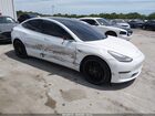 2019 Tesla Model 3 Long Range/performance White vin: 5YJ3E1EB0KF494640