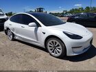2022 Tesla Model 3 Long Range Dual Motor All-wheel Drive White vin: 5YJ3E1EB0NF109291