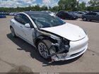 2022 Tesla Model 3 Long Range Dual Motor All-wheel Drive White vin: 5YJ3E1EB0NF155350