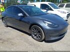 2022 Tesla Model 3 Long Range Dual Motor All-wheel Drive Gray vin: 5YJ3E1EB0NF170883