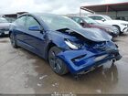 2022 Tesla Model 3 Long Range Dual Motor All-wheel Drive Синий vin: 5YJ3E1EB0NF271518