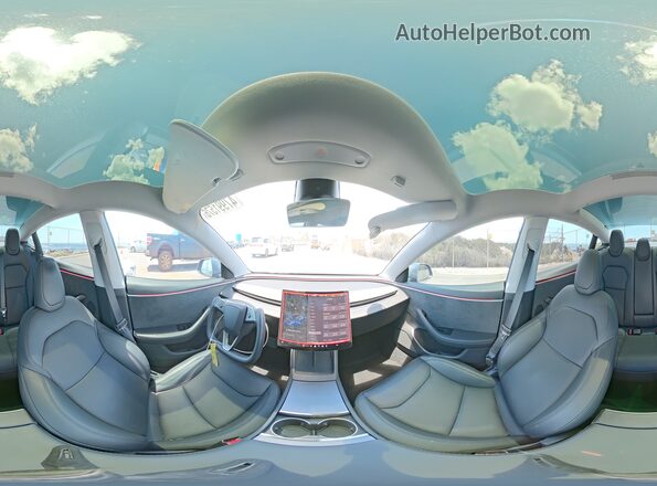 5YJ3E1EB0SF996757 2025 TESLA MODEL Серебряный Вид наклейки с VIN-кодом