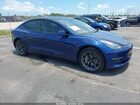 2022 Tesla Model 3 Long Range Dual Motor All-wheel Drive Синий vin: 5YJ3E1EB1NF260852