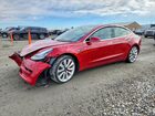 2019 Tesla Model 3 Red vin: 5YJ3E1EB2KF392983