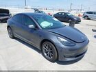 2023 Tesla Model 3 Long Range Dual Motor All-wheel Drive Gray vin: 5YJ3E1EB2PF712276