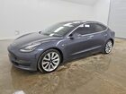 2018 Tesla Model 3 Silver vin: 5YJ3E1EB3JF185257