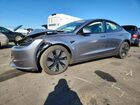 2025 Tesla Model 3 Gray vin: 5YJ3E1EB3SF968628
