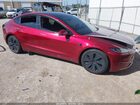 2025 Tesla Model 3 Long Range All-wheel Drive Red vin: 5YJ3E1EB4SF021811