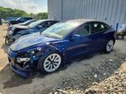 2023 Tesla Model 3 Blue vin: 5YJ3E1EB5PF660934