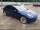2023 Tesla Model 3 Long Range Dual Motor All-wheel Drive Blue vin: 5YJ3E1EB5PF670170