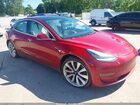 2019 Tesla Model 3 Long Range/performance Red vin: 5YJ3E1EB6KF472688
