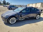 2022 Tesla Model 3 Gray vin: 5YJ3E1EB6NF166515