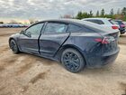 2022 Tesla Model 3 Black vin: 5YJ3E1EB6NF345654