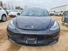 2022 Tesla Model 3 Black vin: 5YJ3E1EB6NF345654