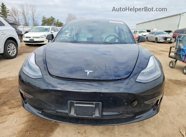 5YJ3E1EB6NF345654 2022 TESLA MODEL Black Vista frontal