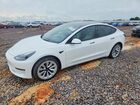 2022 Tesla 3 White vin: 5YJ3E1EB6NF359893