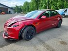 2024 Tesla Model 3 Red vin: 5YJ3E1EB6RF793298