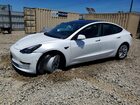 2022 Tesla Model 3 White vin: 5YJ3E1EB7NF157273