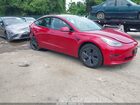2022 Tesla Model 3 Long Range Dual Motor All-wheel Drive Red vin: 5YJ3E1EB7NF204091