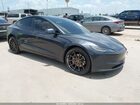 2024 Tesla Model 3 Long Range Dual Motor All-wheel Drive Gray vin: 5YJ3E1EB7RF808245