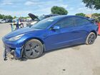 2021 Tesla Model 3 Синий vin: 5YJ3E1EB8MF855907