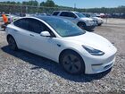 2022 Tesla Model 3 Long Range Dual Motor All-wheel Drive White vin: 5YJ3E1EB8NF244390