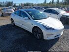 2019 Tesla Model 3 Long Range/performance White vin: 5YJ3E1EB9KF211751