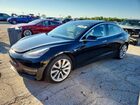2019 Tesla Model 3 Черный vin: 5YJ3E1EBXKF453335