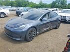 2021 Tesla Model 3 Gray vin: 5YJ3E1EC0MF093116