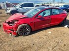 2023 Tesla Model 3 Red vin: 5YJ3E1EC1PF397575