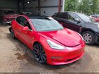 2020 Tesla Model 3 Performance Dual Motor All-wheel Drive Red vin: 5YJ3E1EC3LF641074